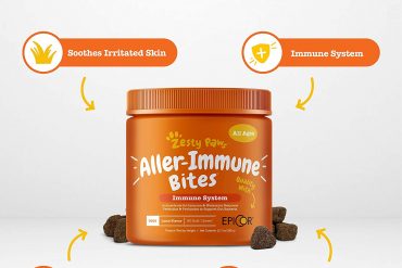 Zesty Paws Allergy Immune Supplement For Dogs